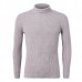 Mens Roll Neck Knitwear Cashmere Blend Turtleneck Slim Fit Knitted Sweater