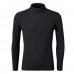 Mens Roll Neck Knitwear Cashmere Blend Turtleneck Slim Fit Knitted Sweater