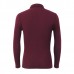 Mens Roll Neck Knitwear Cashmere Blend Turtleneck Slim Fit Knitted Sweater