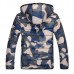 Winter Fashion Camo Thick Warm Hooded Padded Jacket