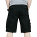 Big Size Cotton Men's Shorts Summer Multi Pockets Leisure Washing Cargo Shorts