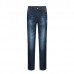 Men Fashion Casual Straight Leg Slim Fit Washed Joker Jeans