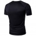 Spring Summer Casual Quick Drying Tops Tees Men's Digital Printing Short Sleeve Splicing T-shirts