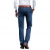 Mens Mid Waist Cotton Straight Legs Outdoor Casual Jeans Solid Color Denim Pants