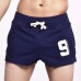 SEOBEAN Men's Elastic Waist Home Pants Casual Arrow Sports Beach Shorts