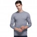 Winter 100% Merino Woolen knitted Sweater Men's Casual Round Neck Long Sleeved Thick Pullover