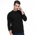 Winter 100% Merino Woolen knitted Sweater Men's Casual Round Neck Long Sleeved Thick Pullover