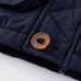 Mens Winter Thick Warm Hooded Loose Casual Outwear Parka Multi Pockets Jacket