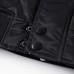 Mens Winter Plus Thick Warm Padded Hooded Outerwear Parka Jacket