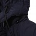 Winter Thick Warm Multi Pockets Zipper Up Padded Jacket Outerwear Parkas for Men