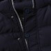 Winter Thick Warm Multi Pockets Zipper Up Padded Jacket Outerwear Parkas for Men