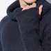 High Street Turtleneck Thick Warm Knitted Sweaters Fall Winter Men's Fashion Solid Color Pullovers