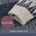 Men's Leisure Turtleneck Sweater Pullover Winter Fashion Printing Long Sleeve Warm Pullover