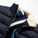 Winter Quilted Thick Warm Stand Collar Zipper Slim Padded Jackets for Men