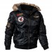 Men Pilot Bomber Jacket Army Military Flight Motorcycle Jackets Winter Parkas Padded Outerwear