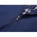 Casual Business Plus Size XS-5XL Pure Color Zipper Spring Autumn Jacket for Men