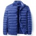 Mens Winter Warm Insulated Quilted Puffer Down Jacket