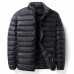 Mens Winter Warm Insulated Quilted Puffer Down Jacket