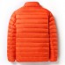 Mens Winter Warm Insulated Quilted Puffer Down Jacket