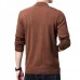 Men's Fashion Semi Solid Color Warm Knitwears Casual Fall Winter Long Sleeve Pullovers