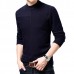 Men's Fashion Semi Solid Color Warm Knitwears Casual Fall Winter Long Sleeve Pullovers