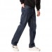 Casual Loose Straight Leg Basic Vintage Jeans for Men