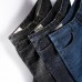 Casual Loose Straight Leg Basic Vintage Jeans for Men