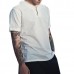 Chinese Style Cotton Linen LeisureT-shirt Spring Summer Men's Pure Color Short Sleeves T-shirt