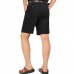 Summer Men's Casual Cotton Shorts Solid Color Thin Middle-aged Shorts Pants