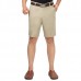 Summer Men's Casual Cotton Shorts Solid Color Thin Middle-aged Shorts Pants