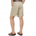 Summer Men's Casual Cotton Shorts Solid Color Thin Middle-aged Shorts Pants