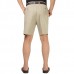 Summer Men's Casual Cotton Shorts Solid Color Thin Middle-aged Shorts Pants