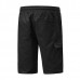 Men's Multi Pockets Solid Color Drawstring Shorts Pants Leisure Cotton Knee-Length Cargo Shorts