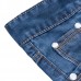 Summer Straight Leg Knee Length Short Jeans for Men