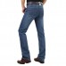 Summer Thin Straight Leg Elastic Long Denim Pants Jeans for Men