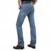 Summer Thin Straight Leg Elastic Long Denim Pants Jeans for Men