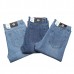 Summer Thin Straight Leg Elastic Long Denim Pants Jeans for Men