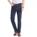 Mens Spring Summer High Rise Loose Straight leg Leisure Business Cotton Jeans