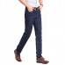 Mens Spring Summer High Rise Loose Straight leg Leisure Business Cotton Jeans