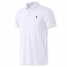 Leisure Polyester Embroidery Turn-down Collar Embroidery Loose Golf Shirt for Men