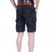 Men's Fashion Camouflage Slim Thin Shorts Summer Cotton Casual Knee-length Shorts