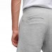 Mens Cotton Mesh Moisture Wicking Casual Knee-Length Pants Drawstring Sports Shorts