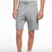 Mens Cotton Mesh Moisture Wicking Casual Knee-Length Pants Drawstring Sports Shorts