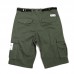 Men's Loose Breathable Cotton Cargo Shorts Summer Solid Color Mutic Pocket Shorts