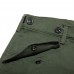 Men's Loose Breathable Cotton Cargo Shorts Summer Solid Color Mutic Pocket Shorts