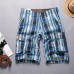 Men's Fashion Plaid Multi-pocket Shorts Summer Breathable Knee-Length Casual Shorts