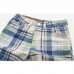 Men's Casual Lattice Knee-Length Cotton Shorts Summer Breathable Shorts Pants