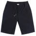 Men's Breathable Quick-drying Knee-length Shorts Elastic Waist Solid Color Casual Shorts