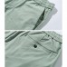 Men's Breathable Quick-drying Knee-length Shorts Elastic Waist Solid Color Casual Shorts