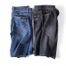 Mens Summer Plus Size Elastic Embroidery Denim Shorts Casual Mid Rise Jeans